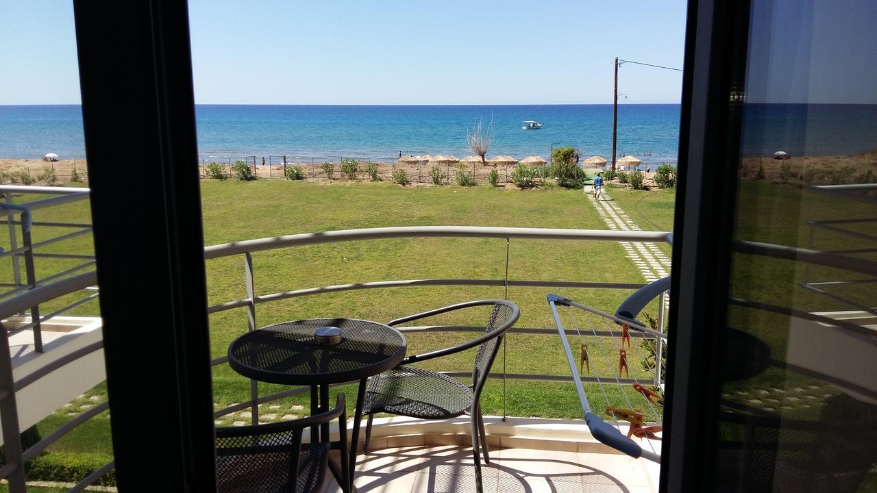 Ostria Hotel Kakovatos Beach 扎哈罗 外观 照片
