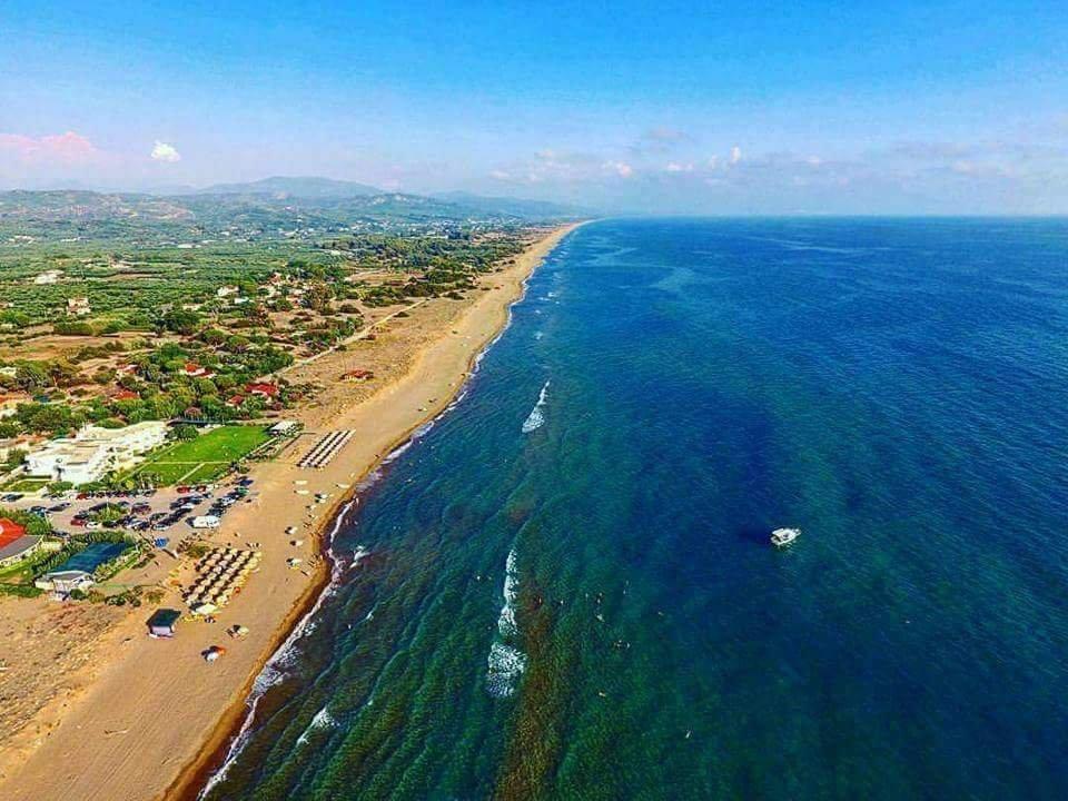 Ostria Hotel Kakovatos Beach 扎哈罗 外观 照片