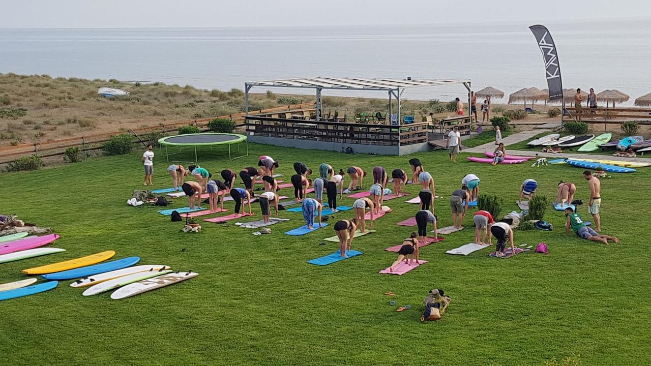 Ostria Hotel Kakovatos Beach 扎哈罗 外观 照片